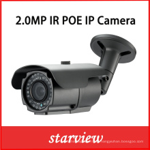 2.0MP IP Poe IR CCTV de seguridad de red Bullet cámara IP (WH12)